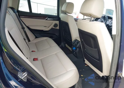 2015 BMW X3 xDrive35I from USA, damaged, VIN 5UXWX7C57F0K35816